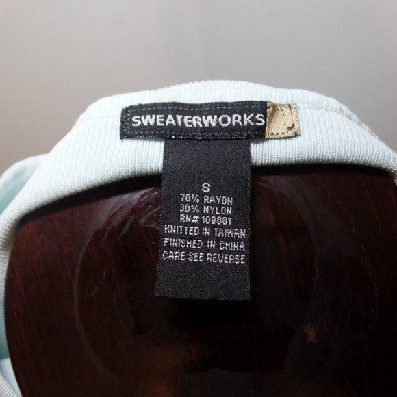 Lot of 2 Women's Holiday Sweaters - 1990s sz S 740 - Picture 6 of 6